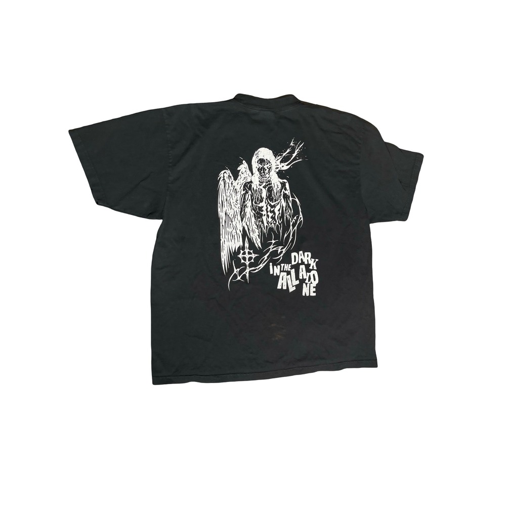 Shaka Wear Paris Shadows Gothic Graphic T Shirt Black Men's XL Streetwear